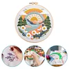 Spring Scenery-DIY Embroidery Kit with Pattern Cotton Threads Needles Hoop 30*30cm/11.8*11.8in tapestrymarket