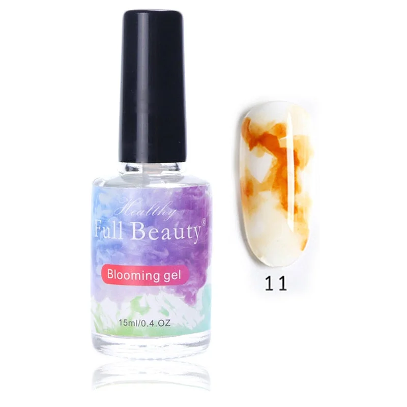 Marble Pattern Gradient Color Nail Polish Ink Smudges Lacquer Nail Art Nail Art Decoration Elegant Beautiful Nail Polish SANA889-Nail Inspo