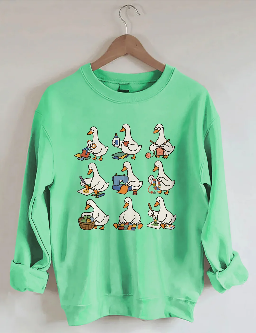 Funny Goose Crafter Sweatshirt