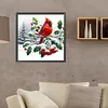 Diamond Painting-DIY Full Round Drill Cardinal(40*40 CM)