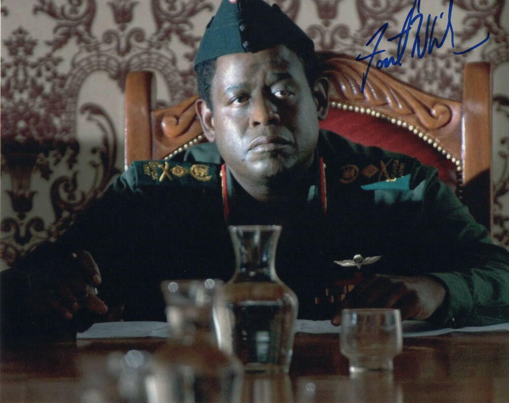 FOREST WHITAKER SIGNED AUTOGRAPH 8X10 Photo Poster painting - THE LAST KING OF SCOTLAND OSCAR