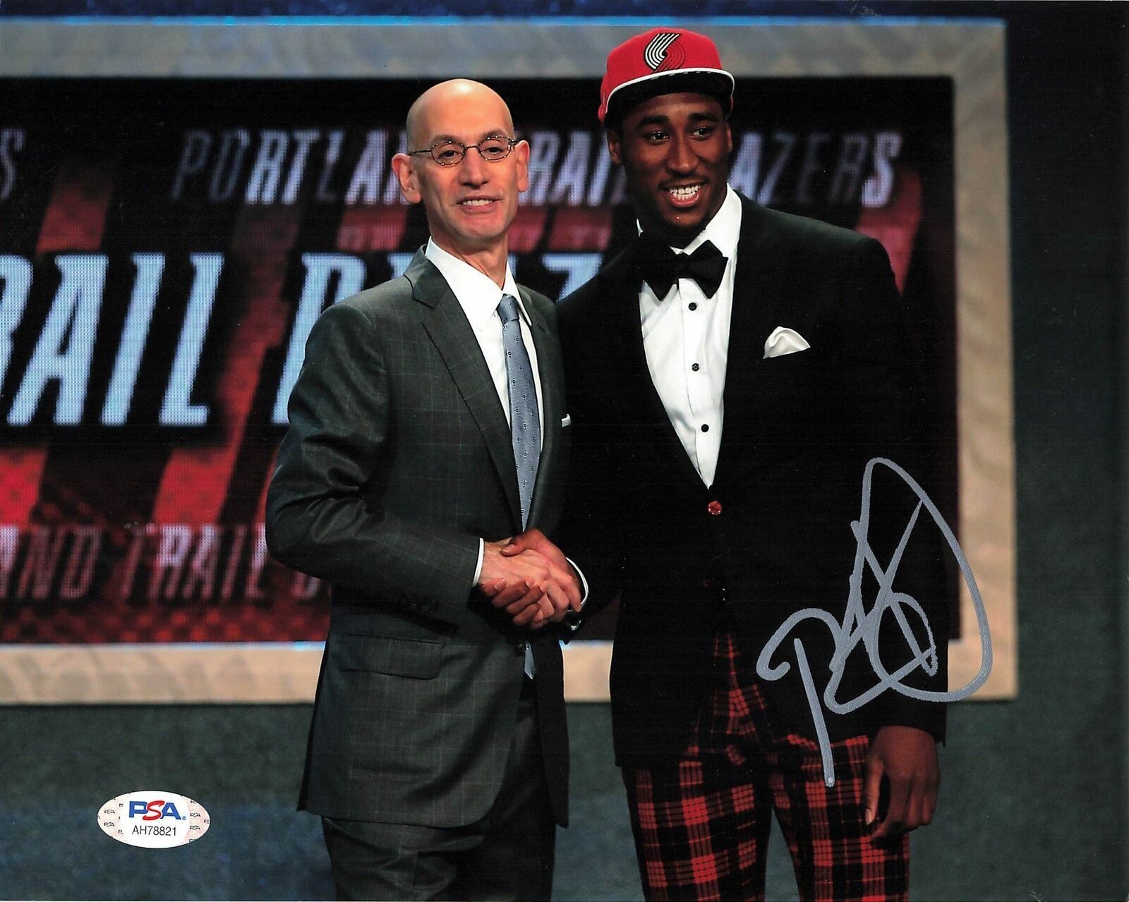 Rondae Hollis-Jefferson signed 8x10 Photo Poster painting PSA/DNA Portland Trailblazers Autograp