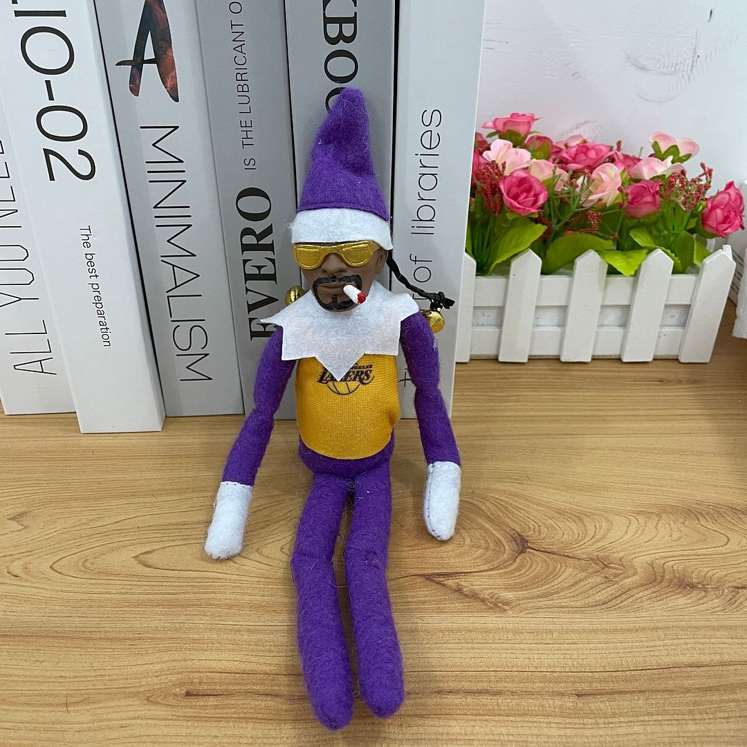 Christmas Gift Snoop On A Stoop Christmas Elf Doll