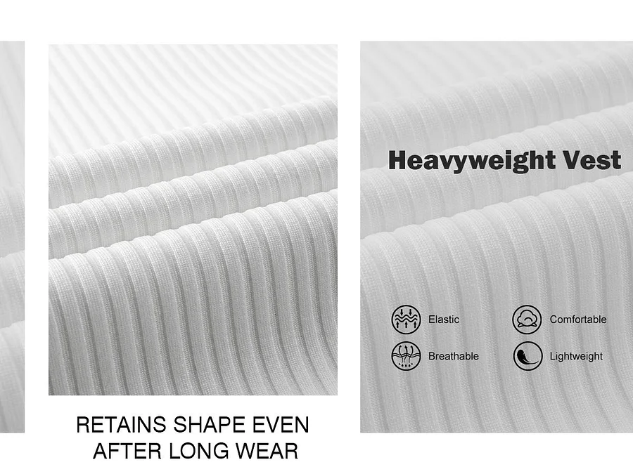 STREVATE Men’s Wide Strap Ribbed Tank Top, High Stretch Breathable Muscle Tank, Heavyweight Drapey Fit Gym & Casual Sleeveless Shirt STREVATE Men’s Wide Strap Ribbed Tank Top, High Stretch Breathable Muscle Tank, Heavyweight Drapey Fit Gym & Casual Sleeveless Shirt