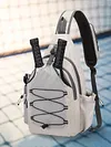 Pickleball Bag Crossbody Sling Bag Pickleball Paddle Bag for Men and Women