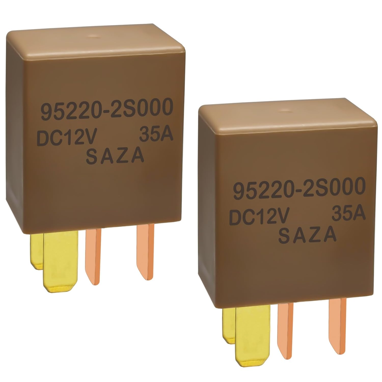 12V 35A 4Pin Power Relay 95220-2S000 Compatible with Select Hyundai KIA Models