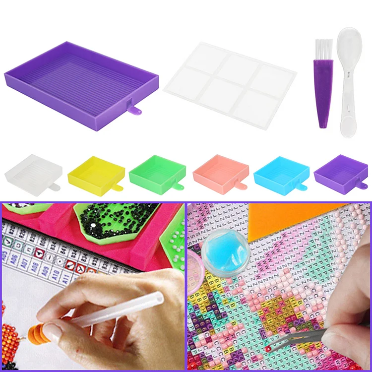 5D Diamond Painting Accessories Kits DIY Art Crafts Beads Rhinestone Tray  Sorter