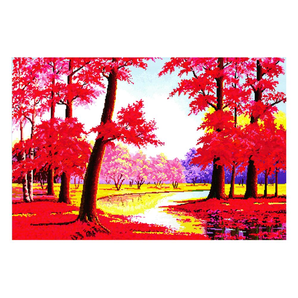 

Opportunity Knocks - 14CT Stamped Cross Stitch - 83*58cm, 501 Original