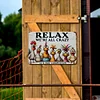 Relax We're all crazy - Vintage Metal Signs - 20*30cm/30*40cm