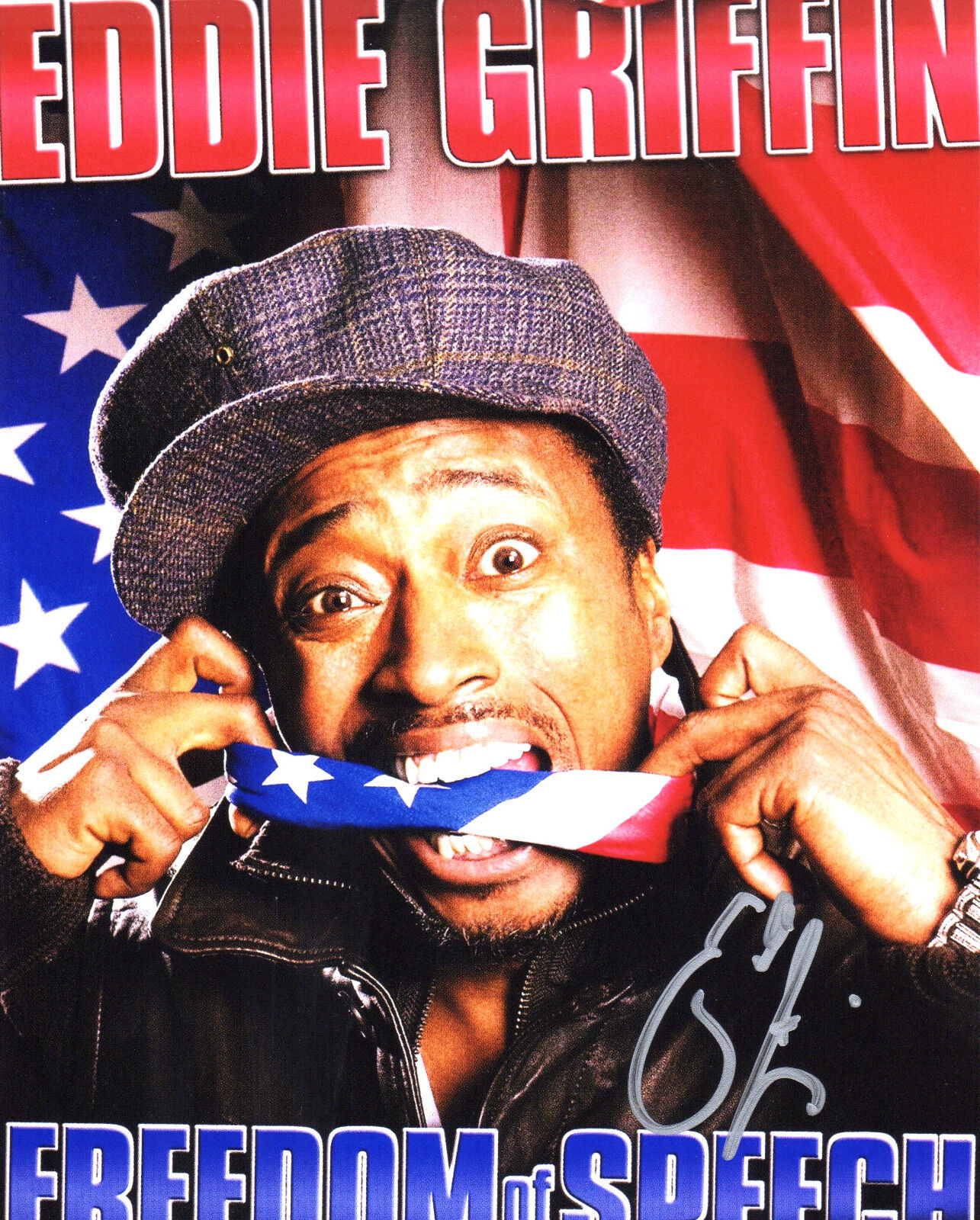 GFA Stand Up Comedian * EDDIE GRIFFIN * Signed 8x10 Photo Poster painting AD3 PROOF COA