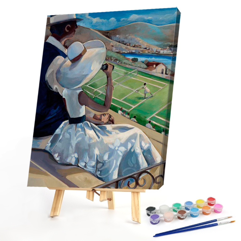 

40*50CM - Paint By Numbers - Outdoor View, 501 Original