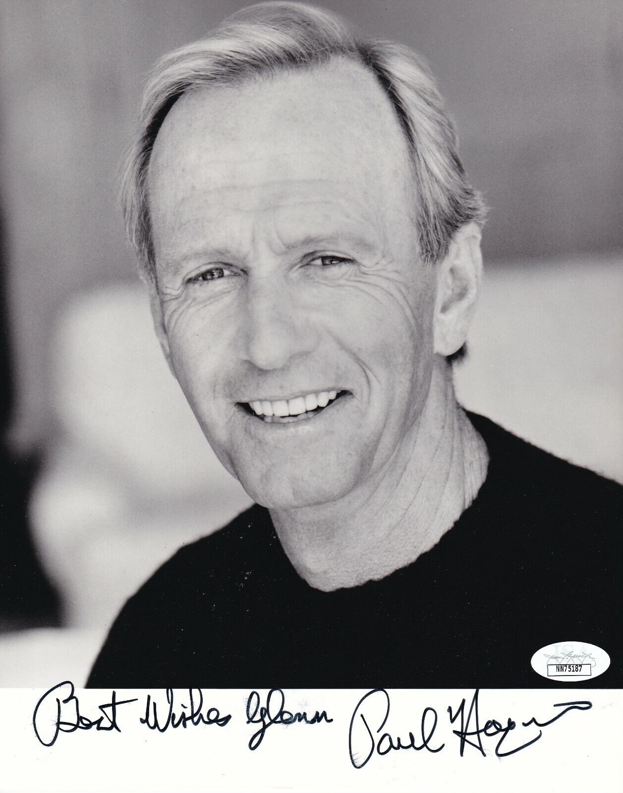 Paul Hogan REAL hand SIGNED Promo Photo Poster painting JSA COA Autographed Crocodile Dundee