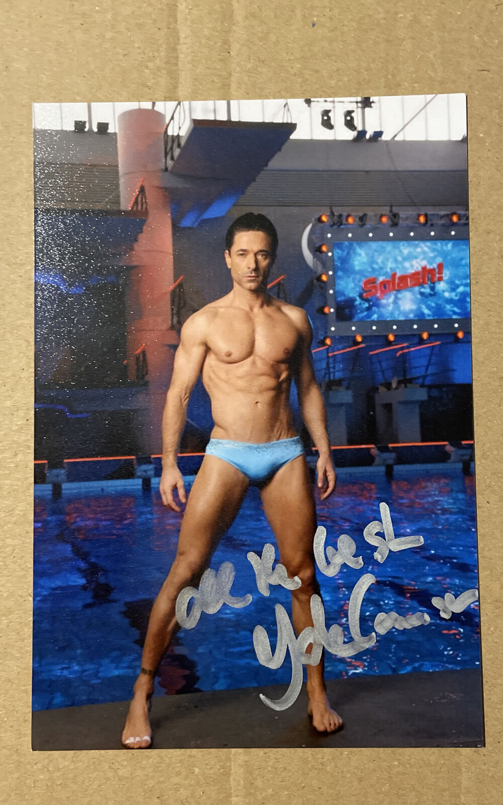 Jake Canuso Hand Signed Benidorm 6x4 Photo Poster painting Autograph Actor Splash TV Comedy ITV