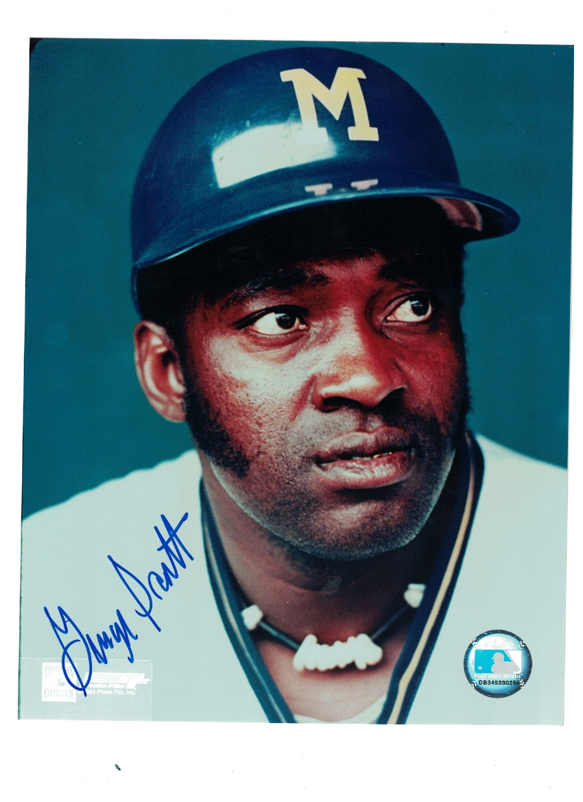 George Scott Milwaukee Brewers Signed 8x10 Photo Poster painting W/Our COA