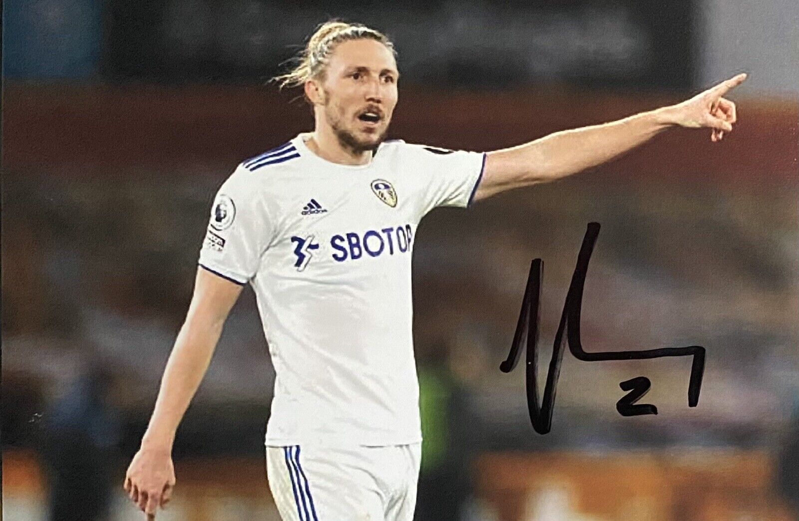 Luke Ayling Genuine Hand Signed Leeds United 6X4 Photo Poster painting 3