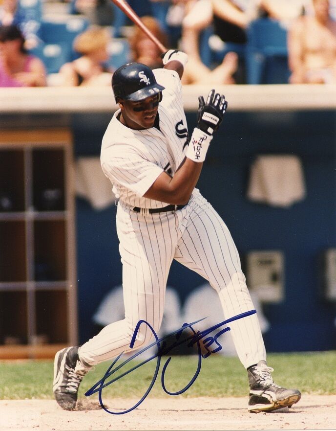 FRANK THOMAS Signed Photo Poster painting