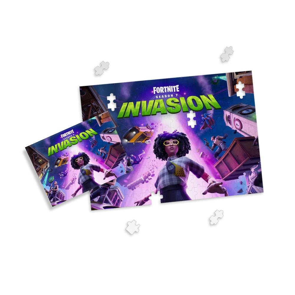 Fortnite Chapter 2 Season 7 Jigsaw Puzzle Educational Interactive Toy 200 Pieces