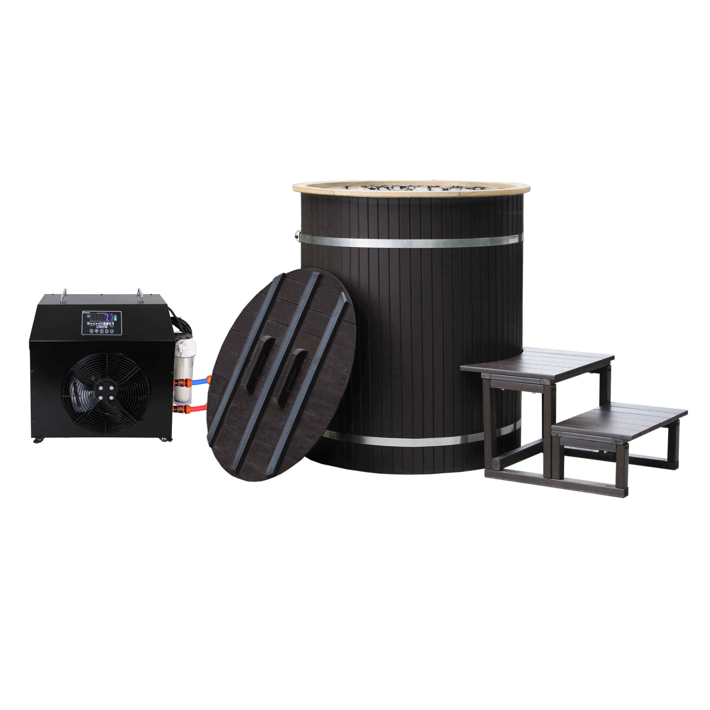 Portable Composite Timber Ice Bath Tub - T&S