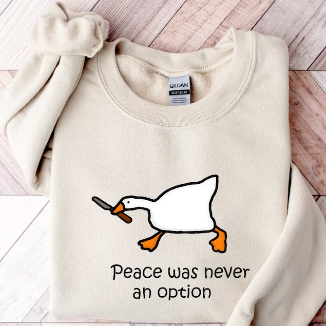 Peace Was Never An Option Sweatshirt