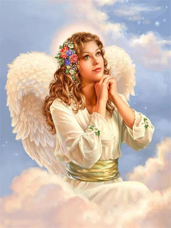 Diamond Painting - Full Round/Square Drill - Angel(30*40 - 50*60cm)