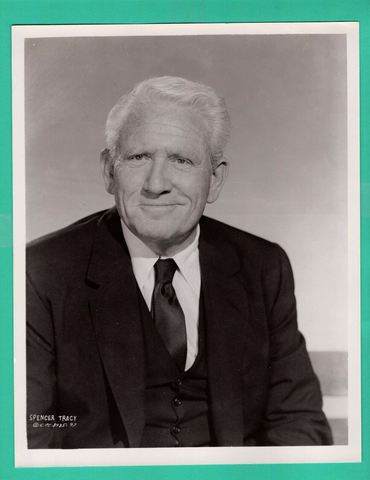 SPENCER TRACY Movie Star 1960's Vintage Photo Poster painting 8x10