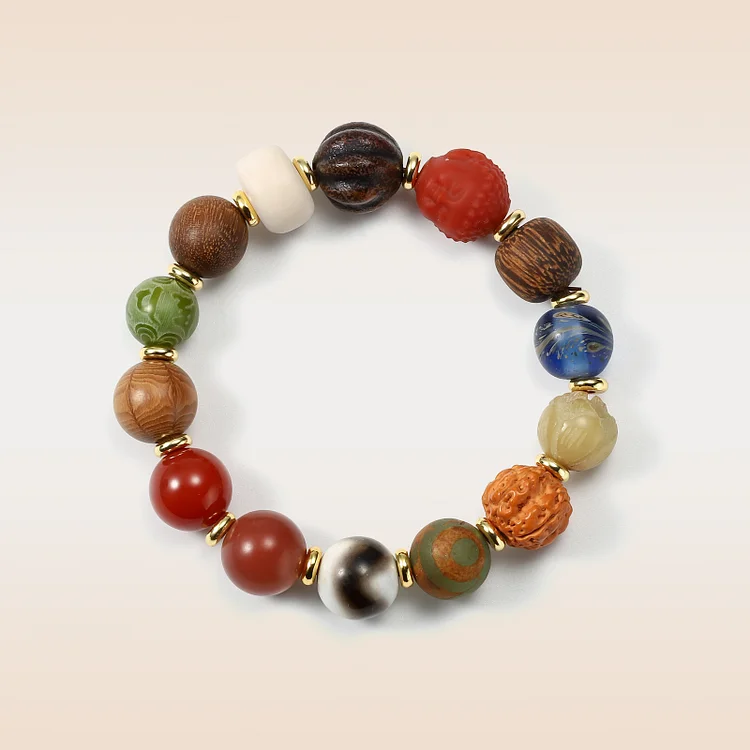 Buddha Multi Bodhi Seeds Bracelet