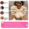 20'' Diaz Black Weighted Reborn Toddler Baby Doll Girl, Birthday Present - RBBI-Myrebornbabydoll&reg; Myrebornbabydoll&reg;