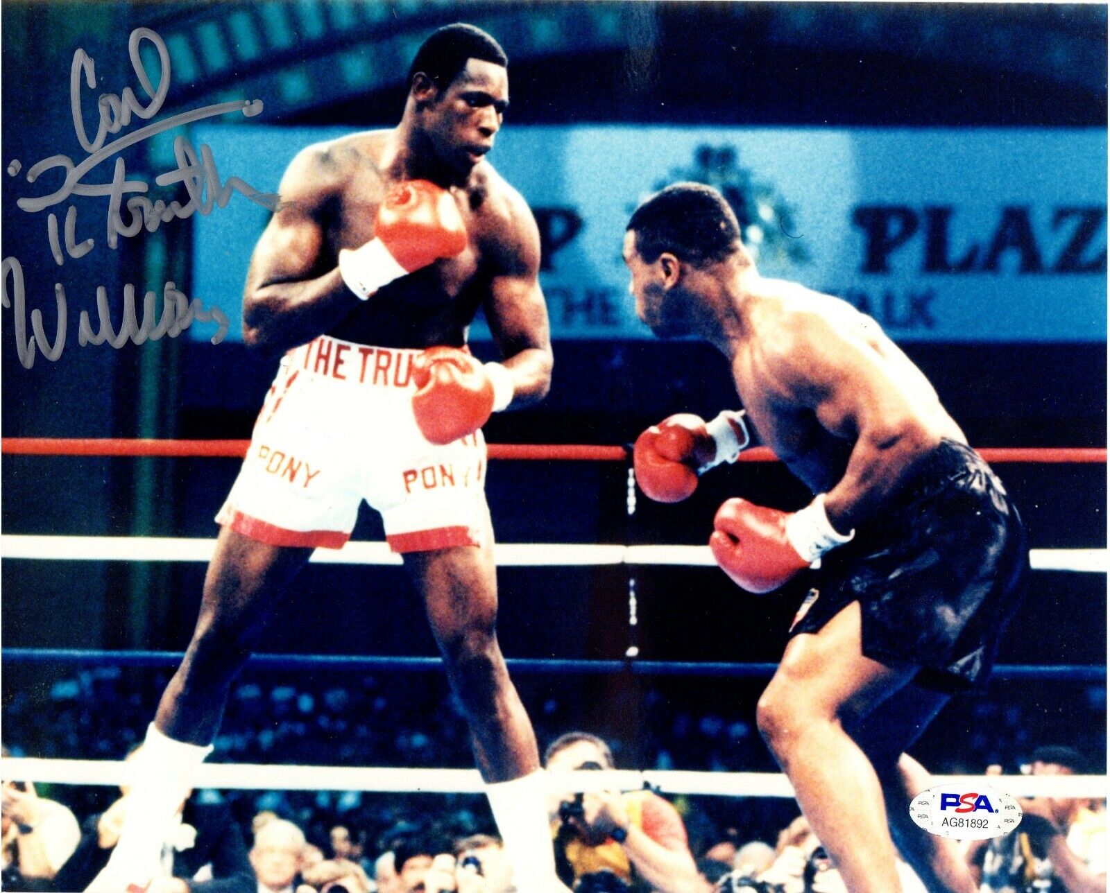 Carl Williams autographed signed inscribed 8x10 Photo Poster painting Boxing PSA COA