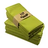 Plain Colors 40x40cm Cotton Event Resturant Catering Napkins