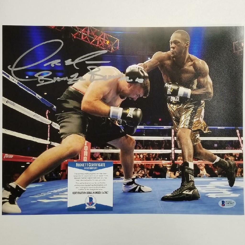 Deontay Wilder Bronze Bomber