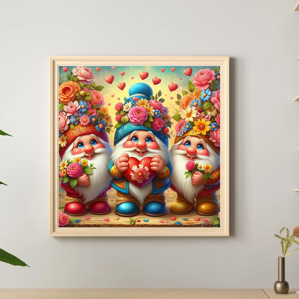 Diamond Painting - Full Round Drill - Gnome(Canvas|30*30cm)