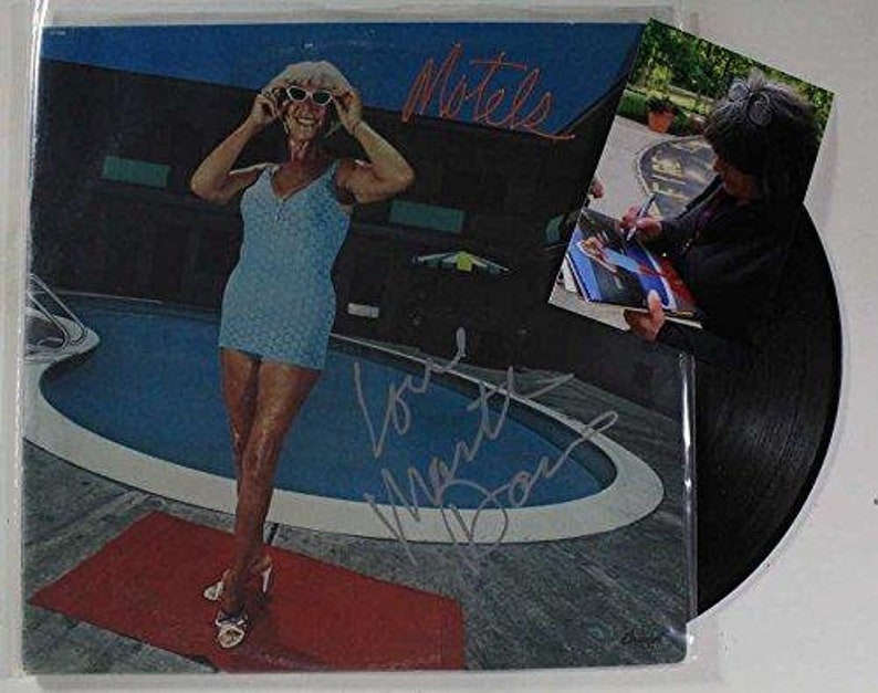 Martha Davis Signed Autographed The Motels