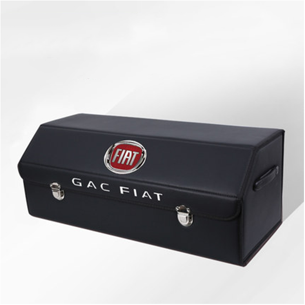 Car Trunk Leather Storage Box