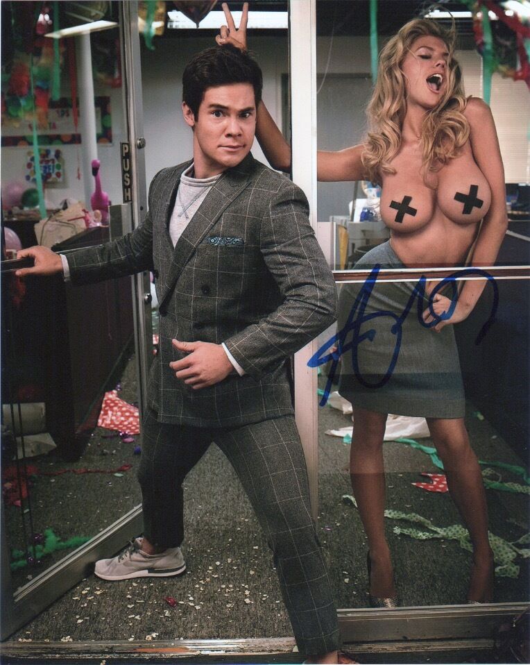 Adam DeVine Workaholics Autographed Signed 8x10 Photo Poster painting COA