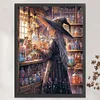 Witch-11CT Stamped Cross Stitch 50*65cm/19.69*25.59in(Big Size)