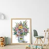 (Stamped/Counted) Colorful Vases-14CT Cross Stitch 33*44cm/12.99*17.32in
