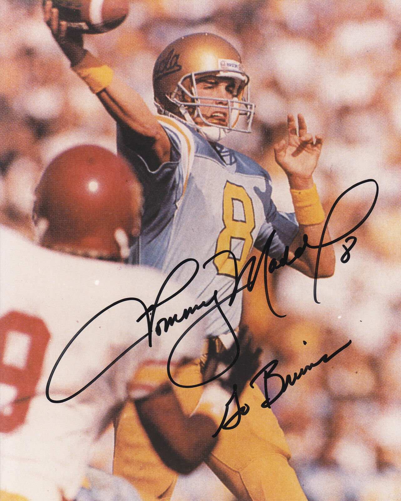 Tommy Maddox #2 8x10 Signed Photo Poster painting w/ COA UCLA Bruins -