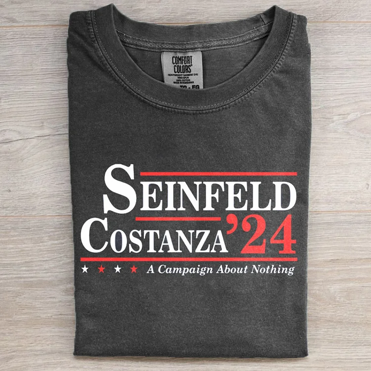 Seinfeld and Costanza Election 2024 T-shirt