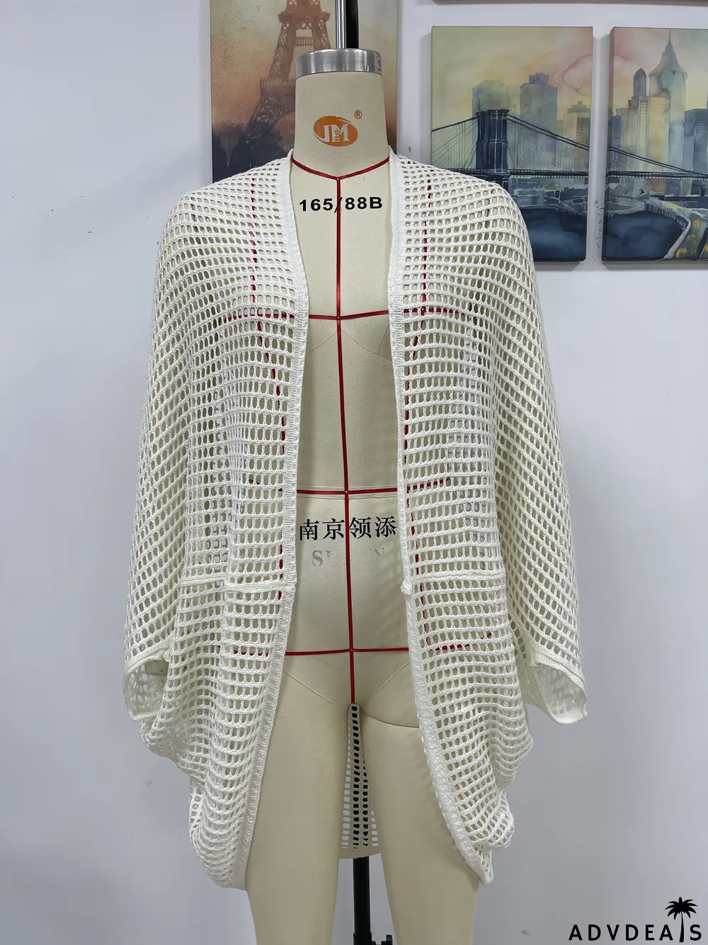 Women Knitting Blouse Beach Holidays Knitting Blouse