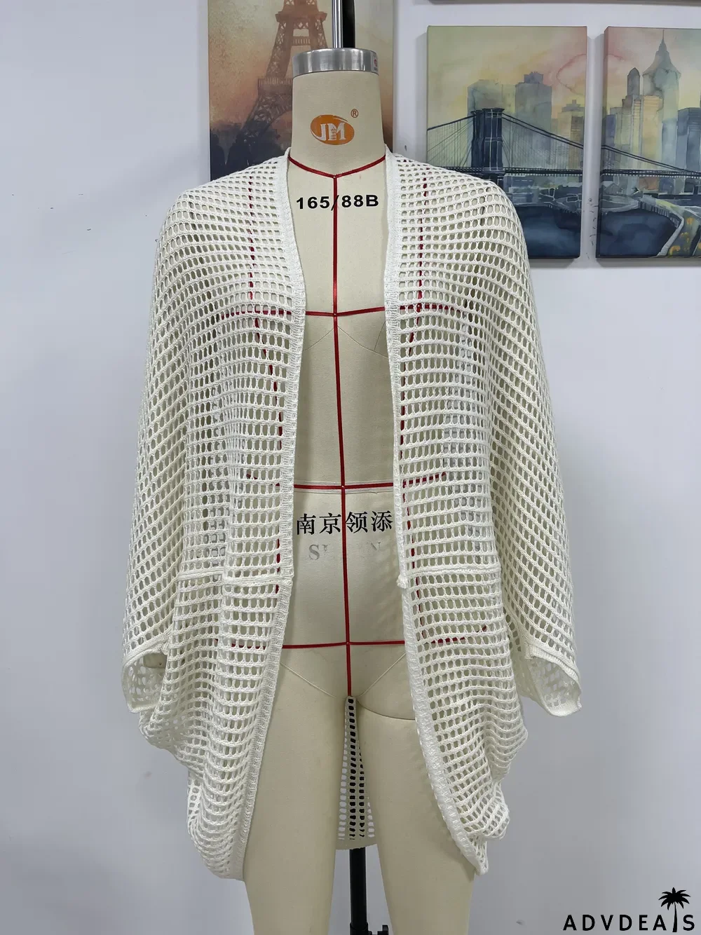 Women Knitting Blouse Beach Holidays Knitting Blouse