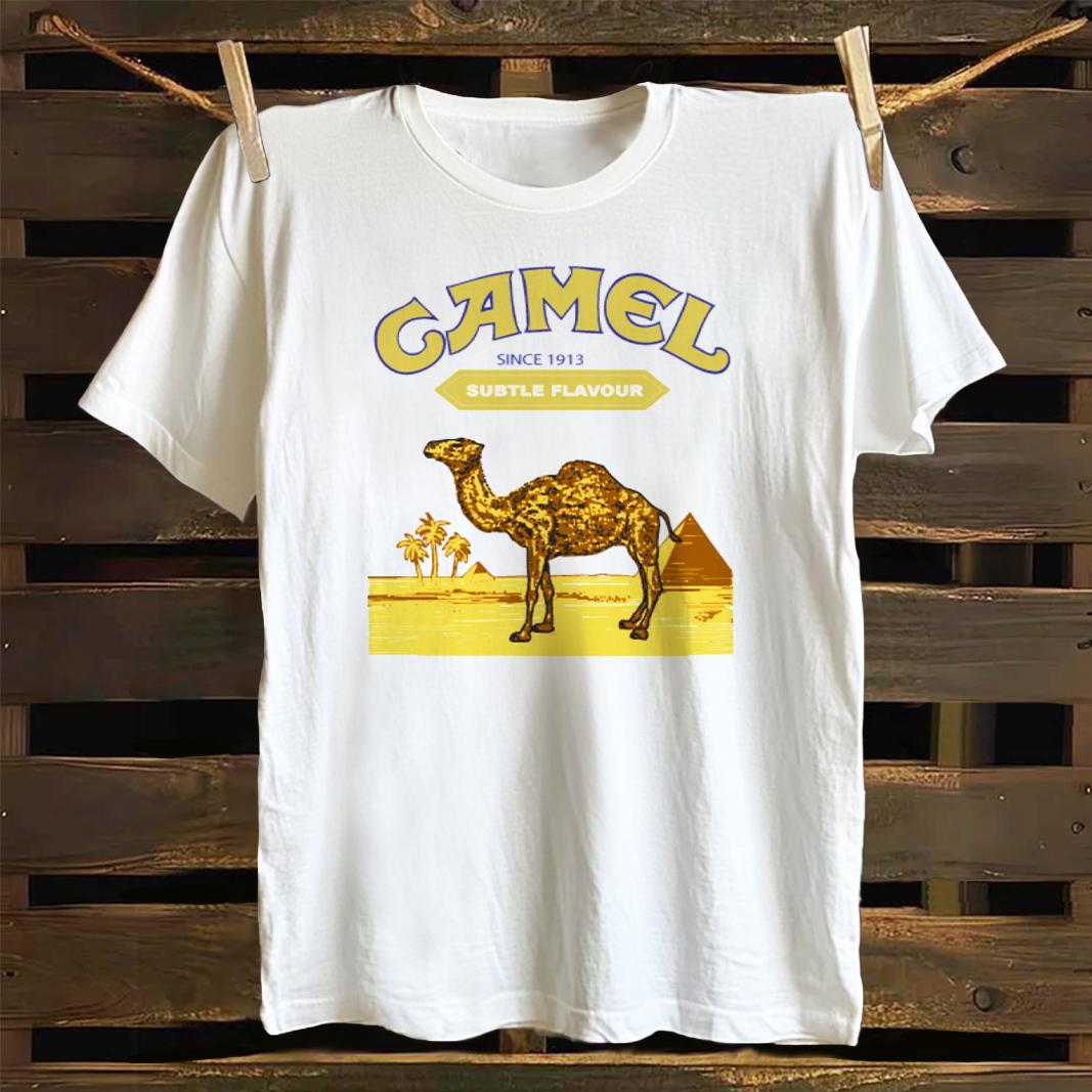 Vintage Desert Adventure Graphic Print T-shirt