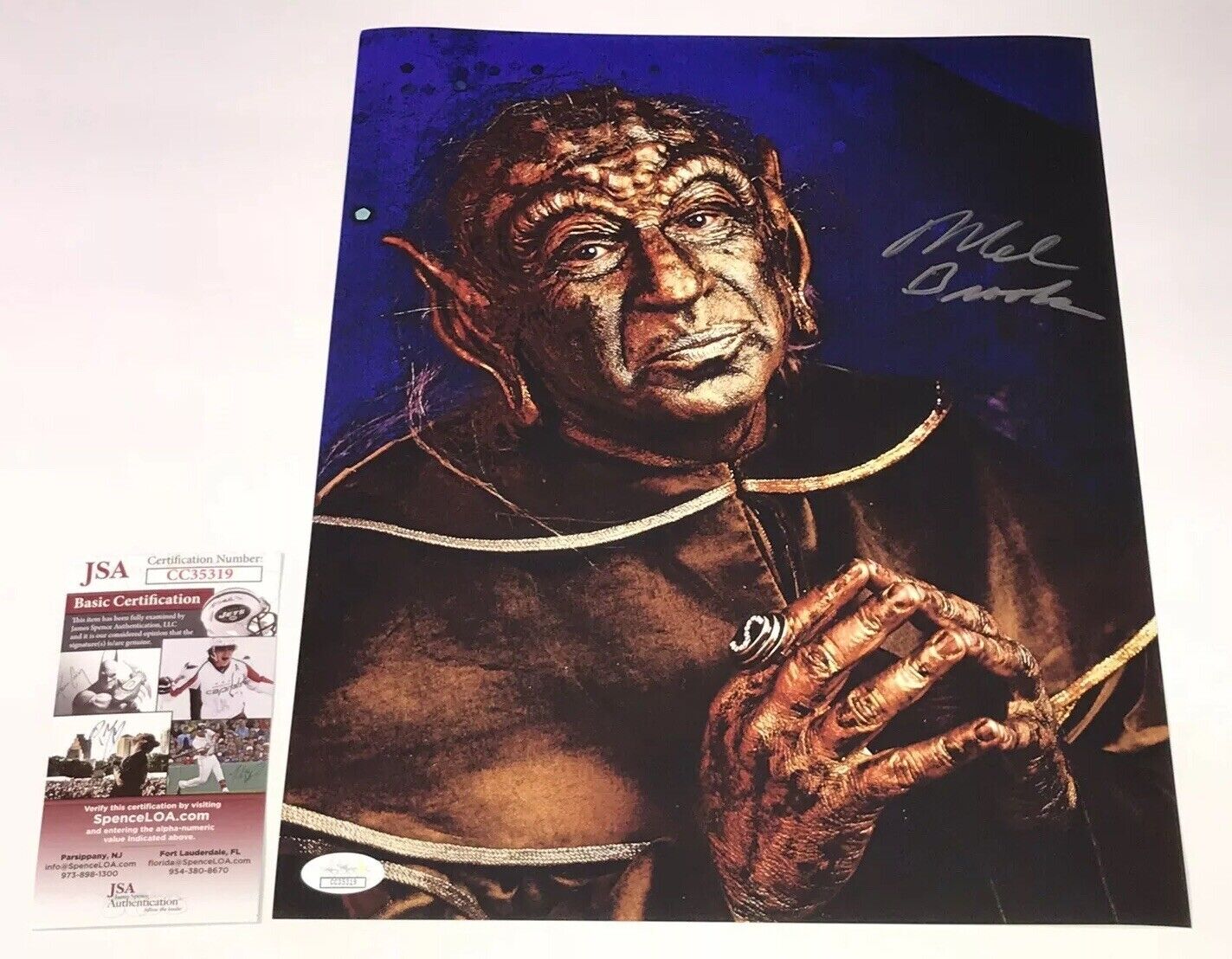 Mel Brooks SPACEBALLS Signed 11X14 Photo Poster painting YOGURT Autograph PROOF JSA COA