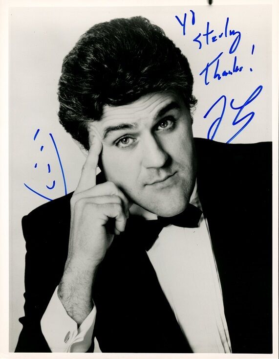 JAY LENO In-person Signed Photo Poster painting