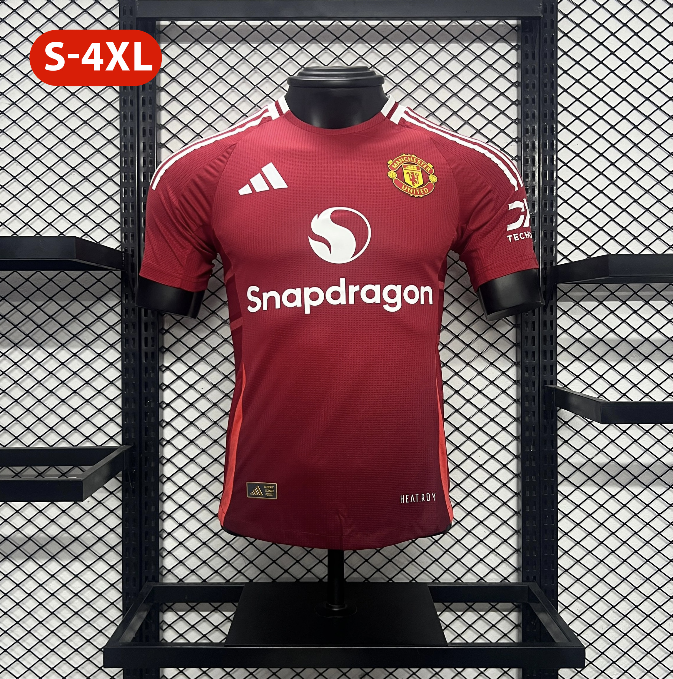 Manchester United 24-25 Home Stadium Jersey - Player Version