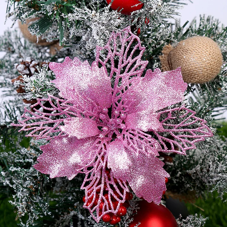 Christmas onion powder with hollow flower