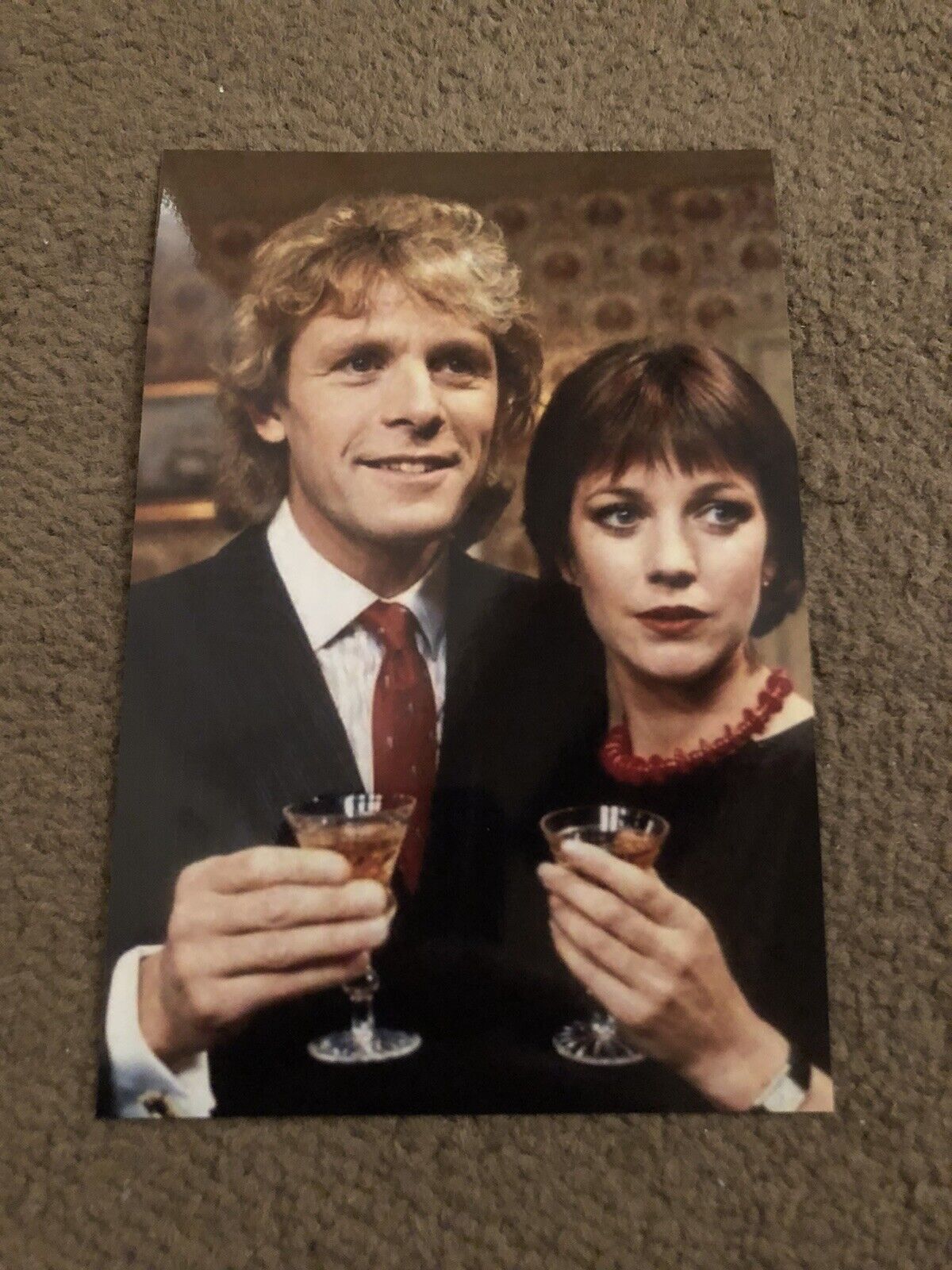 JAN FRANCIS & PAUL NICHOLAS (JUST GOOD FRIENDS) UNSIGNED Photo Poster painting- 6x4”