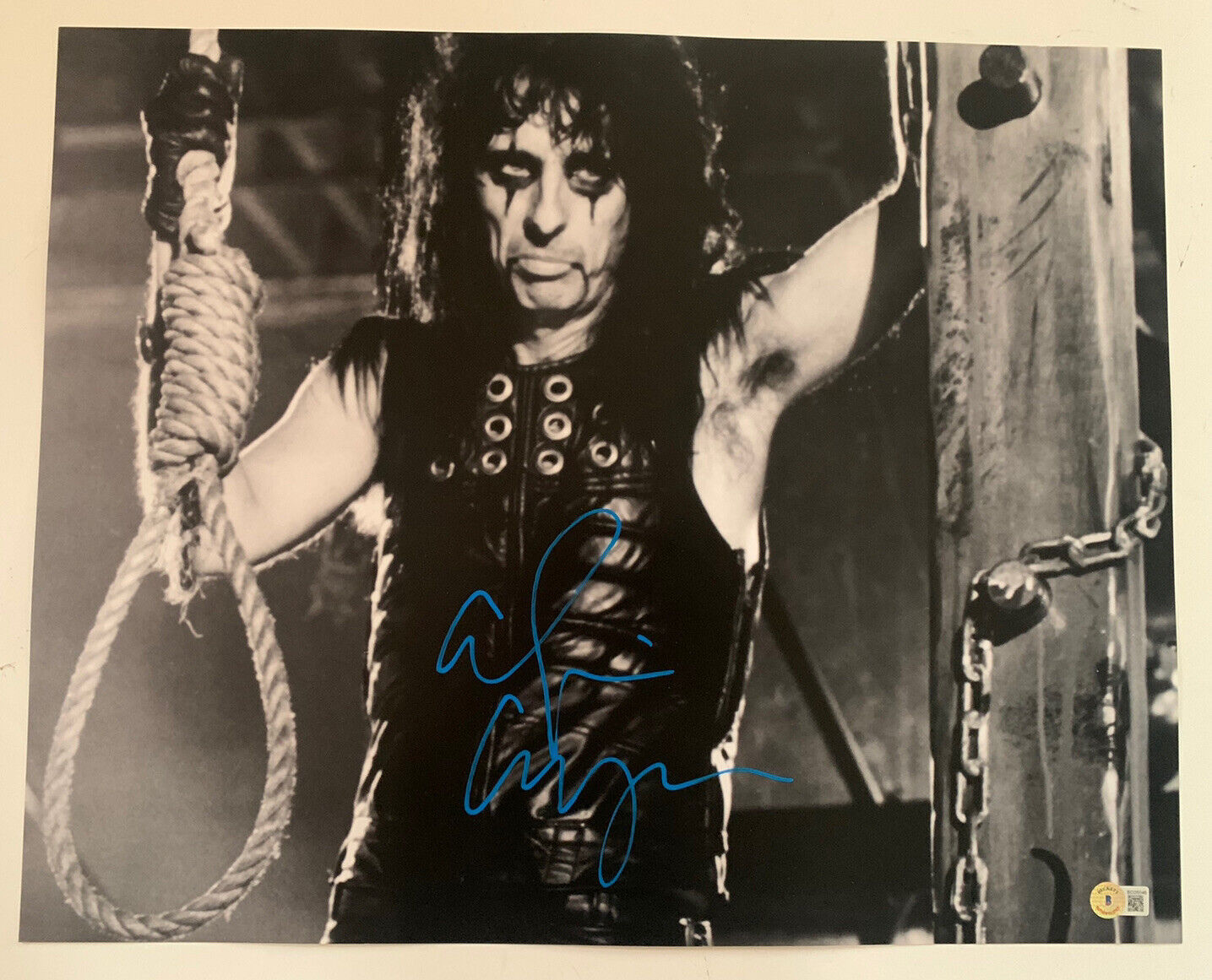 Alice Cooper Signed Autographed 16x20 HUGE Photo Poster painting #21 Nightmare BAS Certified G2