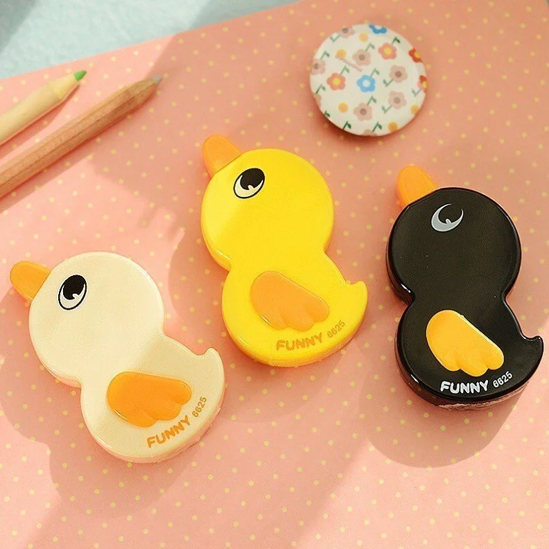 1 Pieces Lytwtw's Lovely Kawaii Duck Magic Decorative Correction Tape Diary Stationery Office Cute School Supply Gift novel Tool