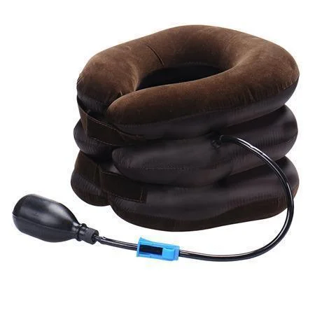 expandable pain relief neck pillow collar