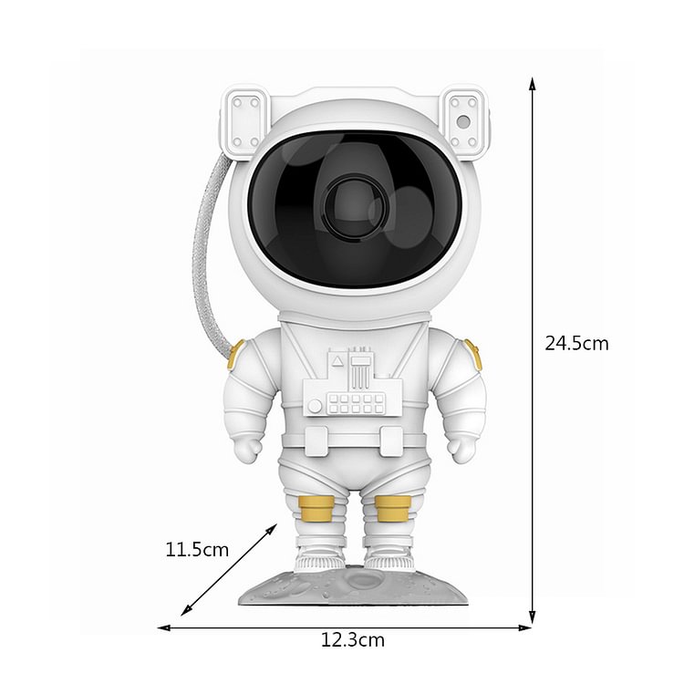 USB Astronaut Galaxy Starry Sky Projector Night Lights Bedroom Table Lamp